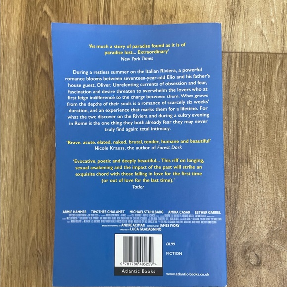 call me by your name book - Picture 2 of 2